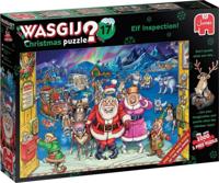 Wasgij Christmas 17 - Elf Inspection Puzzel 2x 1000 stukjes
