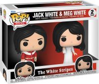 The White Stripes Funko Pop Vinyl 2-Pack: Jack White & Meg White