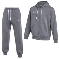 Nike Park 26 Fleece Vest Joggingpak Donkergrijs Wit