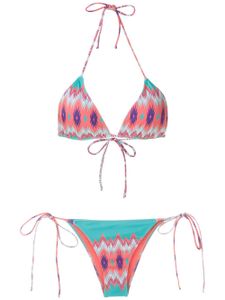 Brigitte ensemble de bikini imprimé Tati e Julia - Multicolore