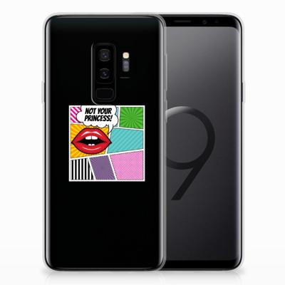 Samsung Galaxy S9 Plus | Sillicone Back Cover | Popart Princess Samsung Galaxy S9 Plus | Sillicone Back Cover | Popart Princess