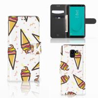 Samsung Galaxy J6 2018 | Book Cover | Icecream