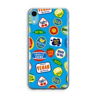 Fruitsticker: iPhone XR Transparant Hoesje