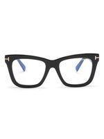 TOM FORD Eyewear lunettes de vue à monture carrée - Noir - thumbnail