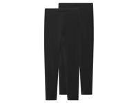 Esmara Kids Set van 2 kinder leggings (Zwart, 158/164)