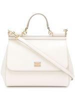 Dolce & Gabbana grand sac à main Sicily - Blanc - thumbnail