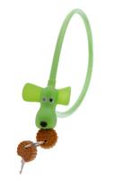 Newlooxs Pexkids fietsslot flappie de waakhond - 10mmx58cm - groen Newlooxs Pexkids fietsslot flappie de waakhond - 10mmx58cm - groen