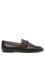 Tod's chain-link leather loafers - Noir - thumbnail