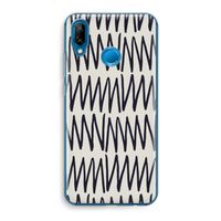 Marrakech Zigzag: Huawei P20 Lite Transparant Hoesje