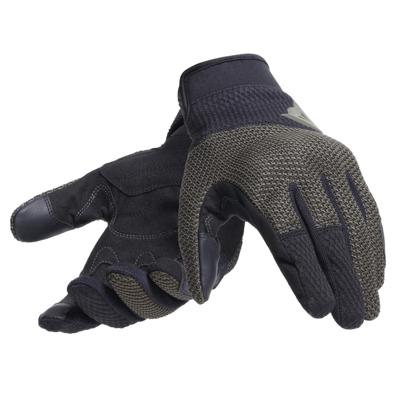 DAINESE Torino, Motorhandschoenen zomer, Zwart-Groen