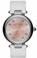 Horlogeband Marc by Marc Jacobs MJ1407 Leder Wit 18mm