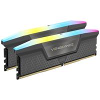 Corsair VENGEANCE RGB DDR5 Werkgeheugenset voor PC DDR5 32 GB 2 x 16 GB On-die ECC 5200 MHz 288-pins DIMM CL40-40-40-77 CMH32GX5M2B5200Z40K