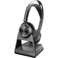 HP Poly Voyager Focus 2 On Ear headset Computer Bluetooth Stereo Zwart Noise Cancelling Headset