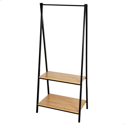 Jassenrek met schap Max Home Staal Melamine spaanderplaat Minimalist 64 x 150 x 40 cm