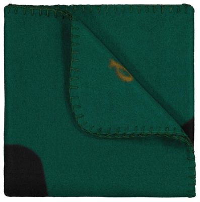 HEMA Fleece Plaid 150x130 Kerst Takkie (groen)