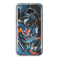 Black Unicorn: Samsung Galaxy A5 (2017) Transparant Hoesje