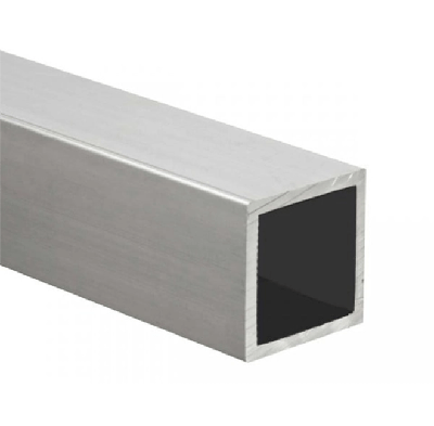 Aluminium koker 35x20x2 mm - per meter Aluminium koker 35x20x2 mm - per meter