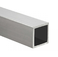 Aluminium koker 35x20x2 mm - per meter