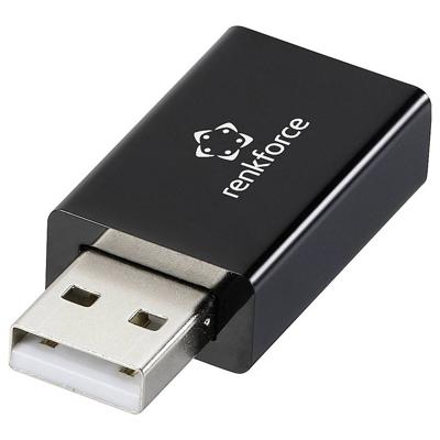 Renkforce USB-DataBlocker Adapter [1x USB-A-stekker - 1x USB-A-bus] RF-6615902