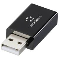 Renkforce USB-DataBlocker Adapter [1x USB-A-stekker - 1x USB-A-bus] RF-6615902