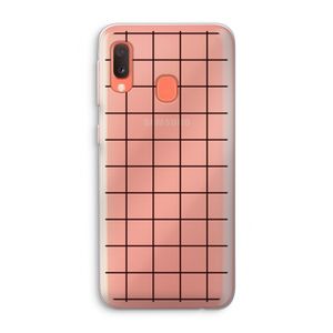 Rooster: Samsung Galaxy A20e Transparant Hoesje