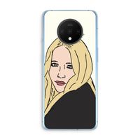Mary Kate: OnePlus 7T Transparant Hoesje