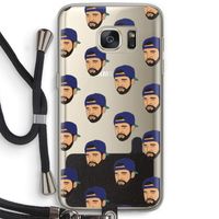 Drake Away: Samsung Galaxy S7 Transparant Hoesje met koord