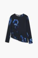 Asymmetrische blouse - BLACK - L