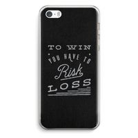 Risk loss: iPhone 5 / 5S / SE Transparant Hoesje