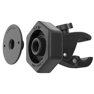 RAM Mount Tough-Claw™ Kleine Klem Basis met Vibe-Safe™ Adapter