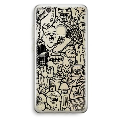Vexx Black Mixtape: Huawei Ascend P10 Lite Transparant Hoesje