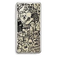 Vexx Black Mixtape: Huawei Ascend P10 Lite Transparant Hoesje