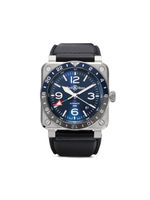 Bell & Ross montre BR 03-93 42 mm - Bleu - thumbnail