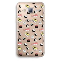 Sushi time: Samsung Galaxy J3 (2016) Transparant Hoesje