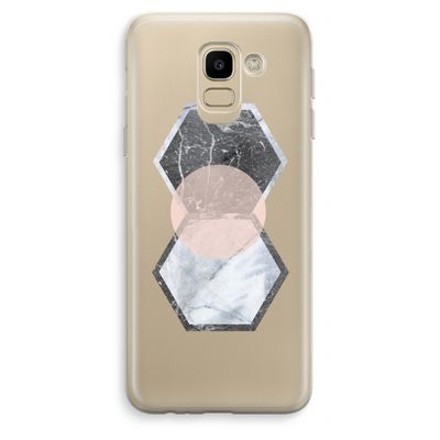 Creatieve toets: Samsung Galaxy J6 (2018) Transparant Hoesje