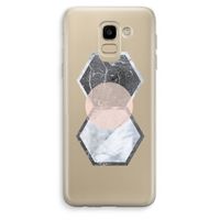 Creatieve toets: Samsung Galaxy J6 (2018) Transparant Hoesje