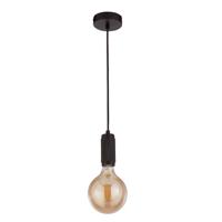 Searchlight 1-lichts hanglampSuspension zwart - 77651BK