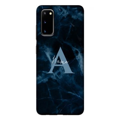 Midnight Marble: Samsung Galaxy S20 Tough Case