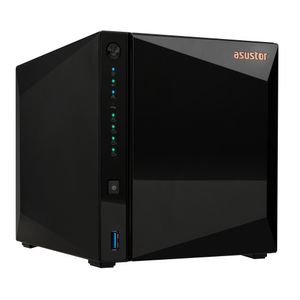 Asustor AS3304T data-opslag-server NAS Tower Ethernet LAN Zwart RTD1296