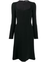 Dolce & Gabbana robe courte Cady - Noir