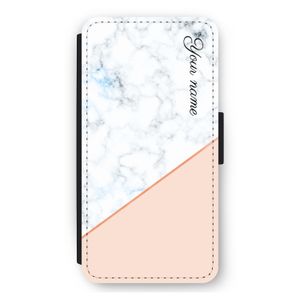 Marmer in stijl: iPhone 11 Pro Max Flip Hoesje