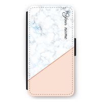 Marmer in stijl: iPhone 11 Pro Max Flip Hoesje