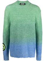 BARROW pull à logo intarsia - Vert BARROW pull à logo intarsia - Vert