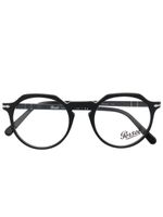 Persol lunettes de soleil à monture ronde - Noir