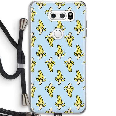 Bananas: LG V30 Transparant Hoesje met koord