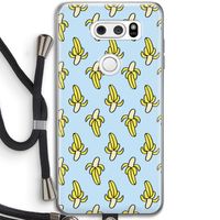Bananas: LG V30 Transparant Hoesje met koord