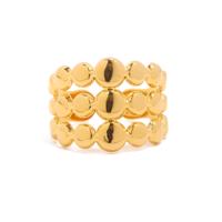 3 Lagen Ring met Bolletjes 3 Lagen Ring met Bolletjes