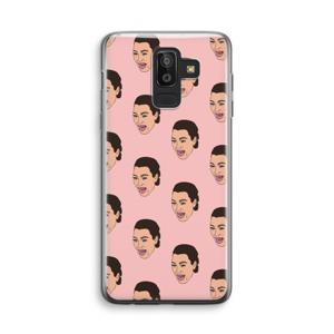 Ugly Cry Call: Samsung Galaxy J8 (2018) Transparant Hoesje