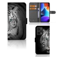 Xiaomi Redmi Note 12 Pro Plus | Telefoonhoesje | Met pasjeshouder | Tijger