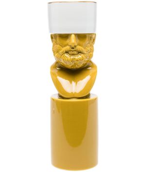 GINORI 1735 bougie parfumée Il Letterato Saffron (40g) - Jaune